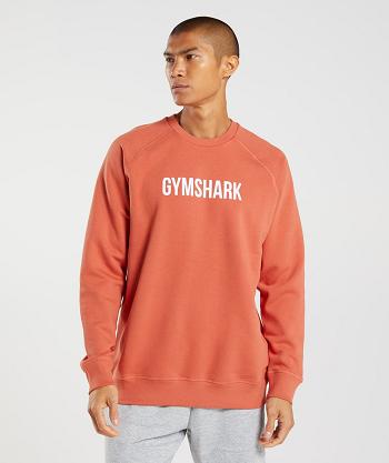 Gymshark Apollo Crew Muške Accessories Crvene | HR 2779NWY